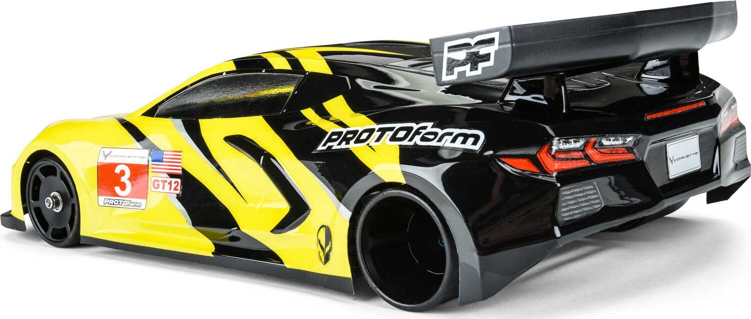 1/12 Chevrolet Corvette C8 Clear Body: GT12